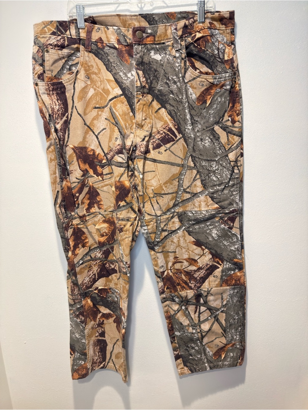 Wrangler Fusion 3D Camo Realtree Hunting Pants Size 38x30